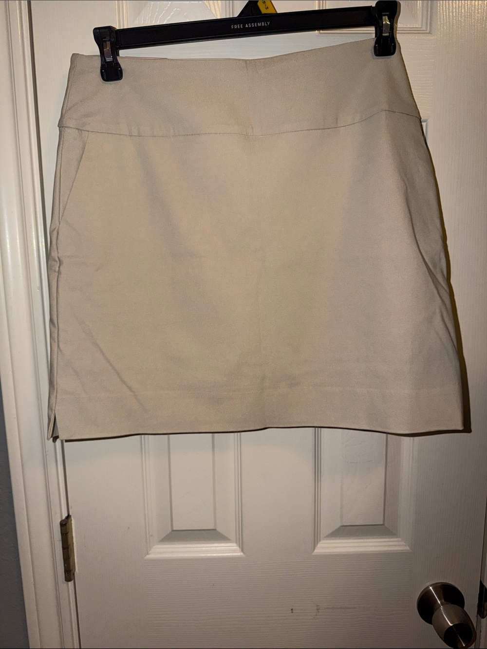 Up! Beige Pull-On Mini Skort with Tummy Control-M
